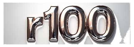 r100 logo